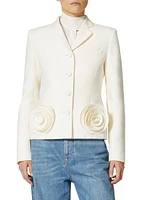 Crepe Couture Jacket