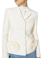 Crepe Couture Jacket