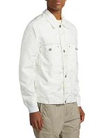 Cotton-Blend Zip Jacket