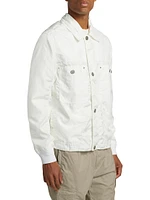 Cotton-Blend Zip Jacket