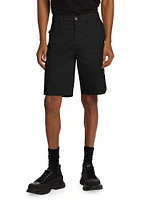 Cotton-Blend Bermuda Shorts