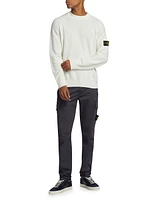 Cotton Skinny Cargo Trousers