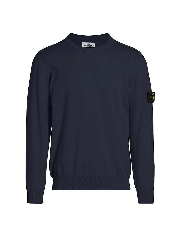 Crewneck Cotton Sweater