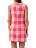 Belle Check Shift Dress