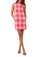 Belle Check Shift Dress