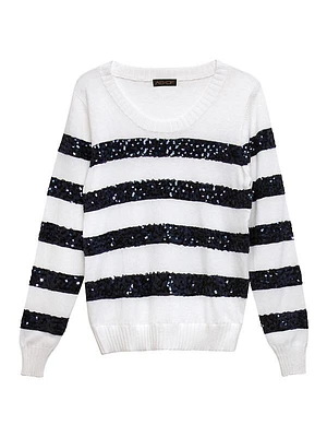 Cherie Stripe Sweater