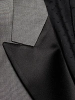 Wool-Blend One-Button Dinner Jacket