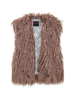 Revolution Shag Faux Fur Vest