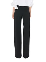 Anouk - Stretch Jersey Wide Leg A-Line Pants