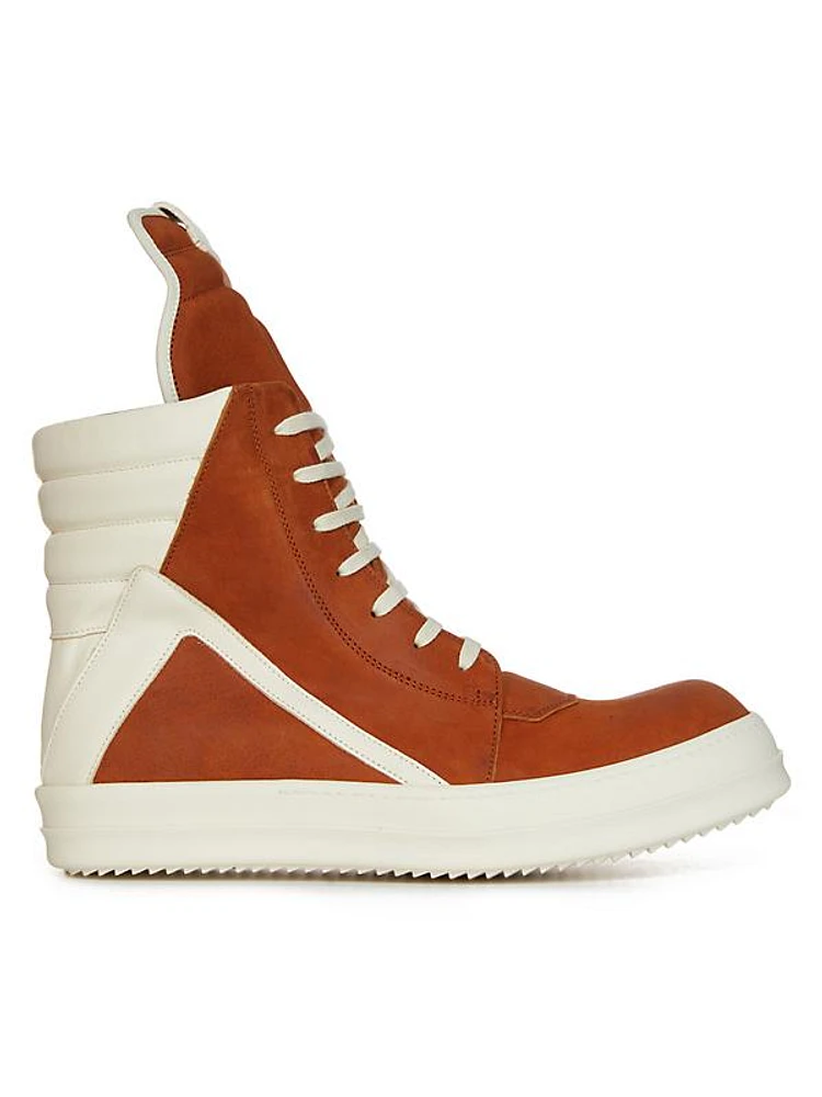 Geobasket Leather High-Top Sneakers