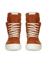 Geobasket Leather High-Top Sneakers