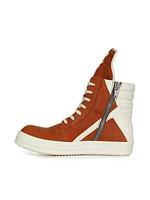 Geobasket Leather High-Top Sneakers