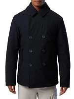 Tech Double-Breasted Peacoat