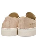 Suede Slip-On Sneakers