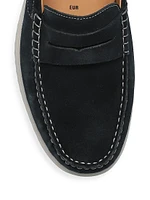 Titouan Suede Moccasin Loafers