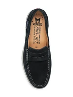 Titouan Suede Moccasin Loafers