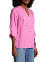 Drapey Utility Shirt