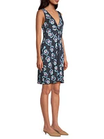 Ocean Batik-Inspired Sheath Dress