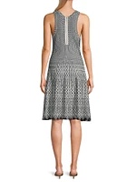 Heritage Twirl Jacquard Mini-Dress