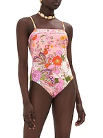 Floral One-Piece Swimsuit