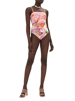 Floral One-Piece Swimsuit