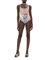 Scoopneck One-Piece Swimsuit