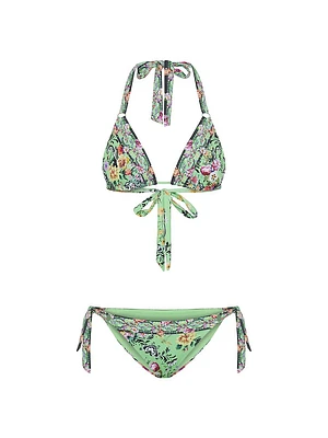 Floral Tie Bikini