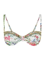 Floral Underwire Bikini Top