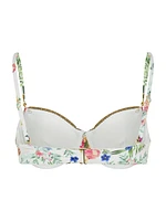 Floral Underwire Bikini Top