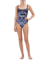 Floral Underwire One-Piece Swimsuit