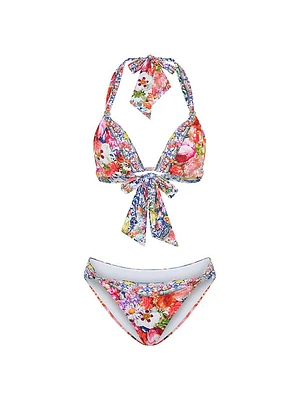 Floral Two-Piece Bikini Set