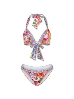 Floral Two-Piece Bikini Set