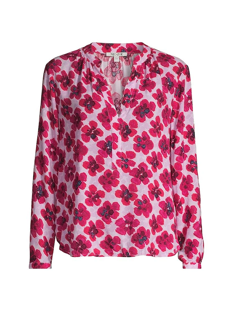 Bloom Floral-Print Top