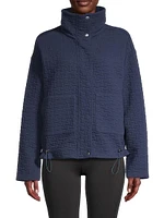 Throw-On Quilted Jacket