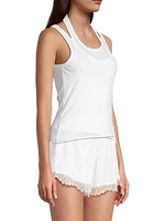 Ellie Asymmetric Cotton Tank