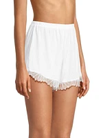 Elasticized Lace Shorts