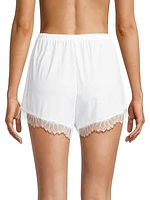 Elasticized Lace Shorts