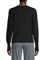 Slub V-Neck Sweater