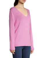 Cotton V-Neck Sweater