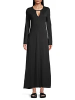 Collina Cotton Cut-Out Maxi Dress