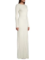 Priyanka Cotton-Blend Cut-Out Maxi Dress