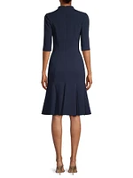 Allic Sheath Midi-Dress