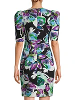 Neyda Floral Sheath Dress