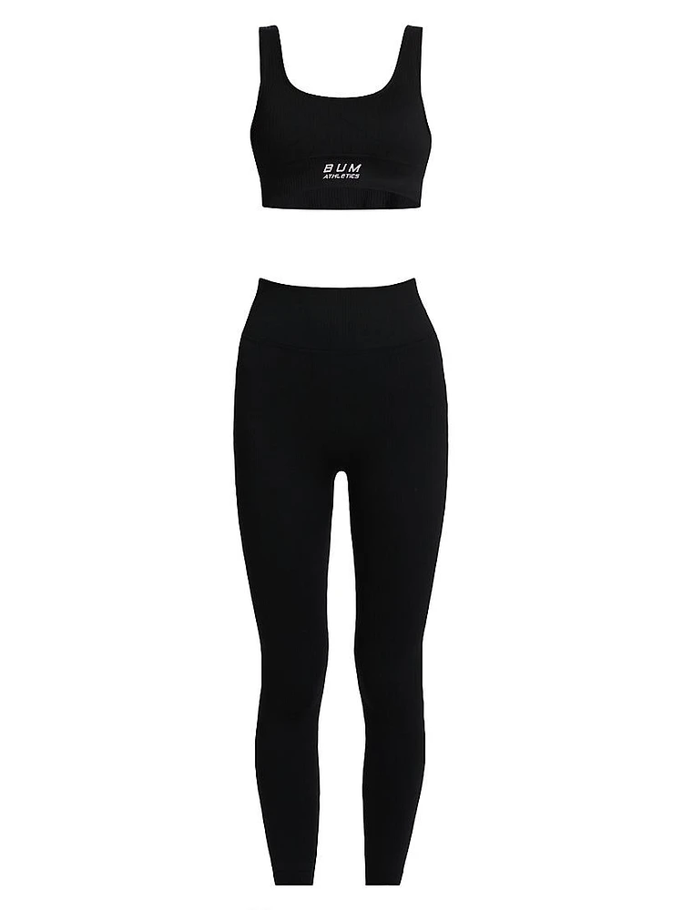 Fashion X Gym 2-Piece Active Leggings Set