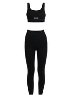 Fashion X Gym 2-Piece Active Leggings Set