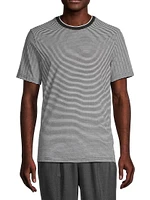 Vacation Striped Cotton T-Shirt