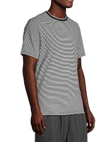 Vacation Striped Cotton T-Shirt