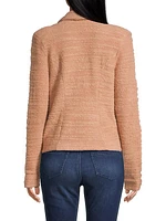 Textured Femme Knit Jacket