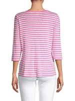 Stripe Boatneck T-Shirt