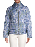 Quilted Drawcord Puffer Jacket